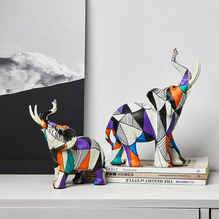 DecoTusk™️ Nordic elephant sculptures