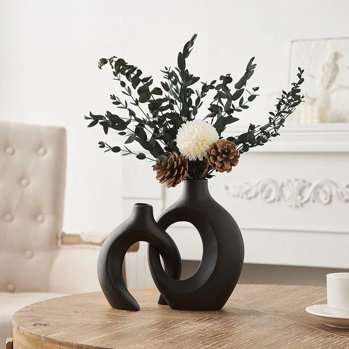 Arcine™️ 2pc modern vase set